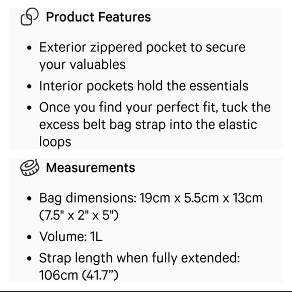 NWT Lululemon Velour Everywhere Belt Bag - Picture 7 of 7